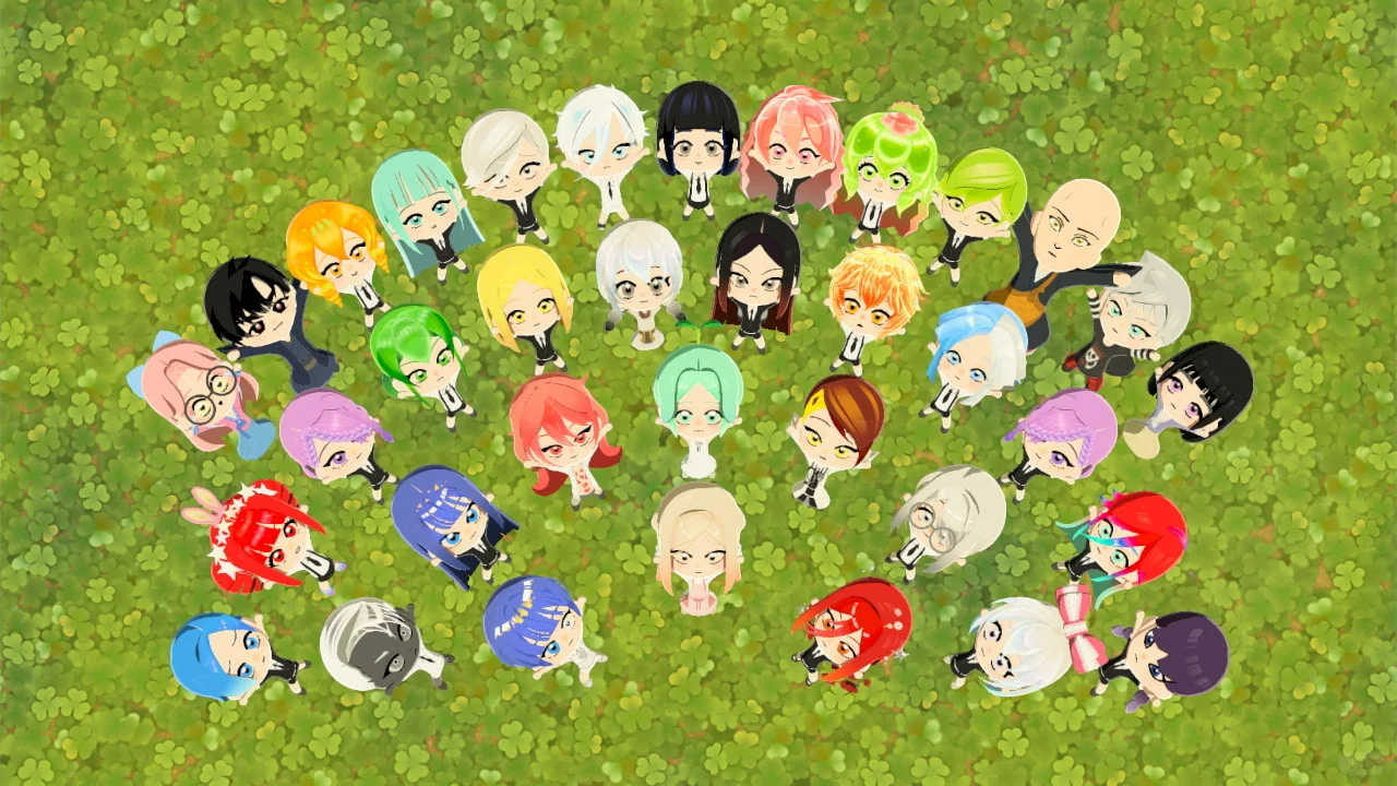 Bringing All Land of the Lustrous Characters to My Island (o^ ^o) — Tomodachi Life DIY pattern (image 5)