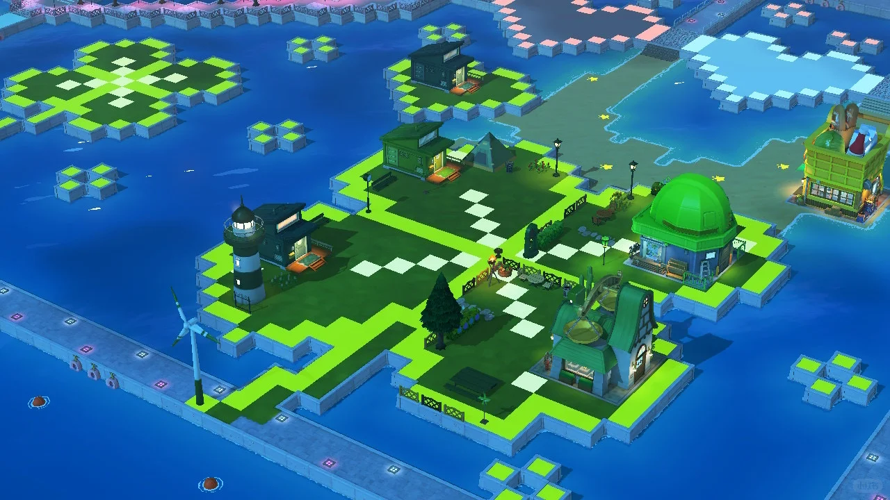 Recording My First Island Build ♡(.◜ω◝.)♡ — Tomodachi Life DIY pattern (image 5)
