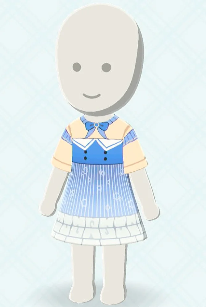 Pattern Sheet for Infinity Nikki's Floating Outfit — Tomodachi Life DIY pattern (image 2)