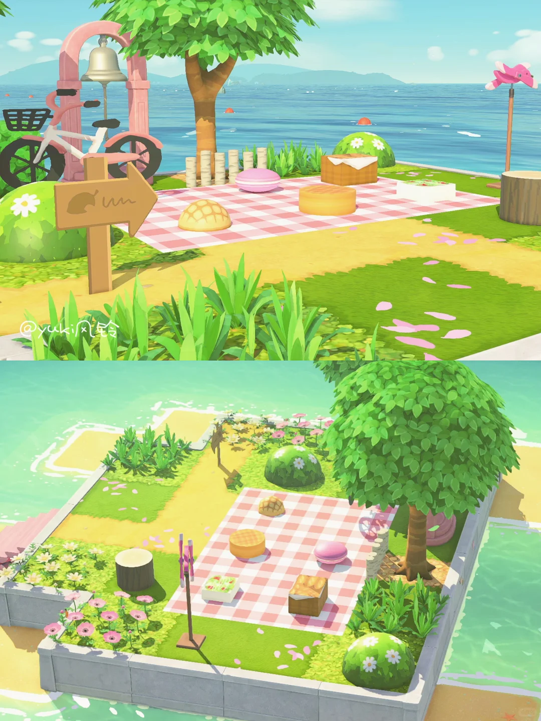 Sakura Picnic Area 🌸 — Tomodachi Life DIY pattern (image 3)