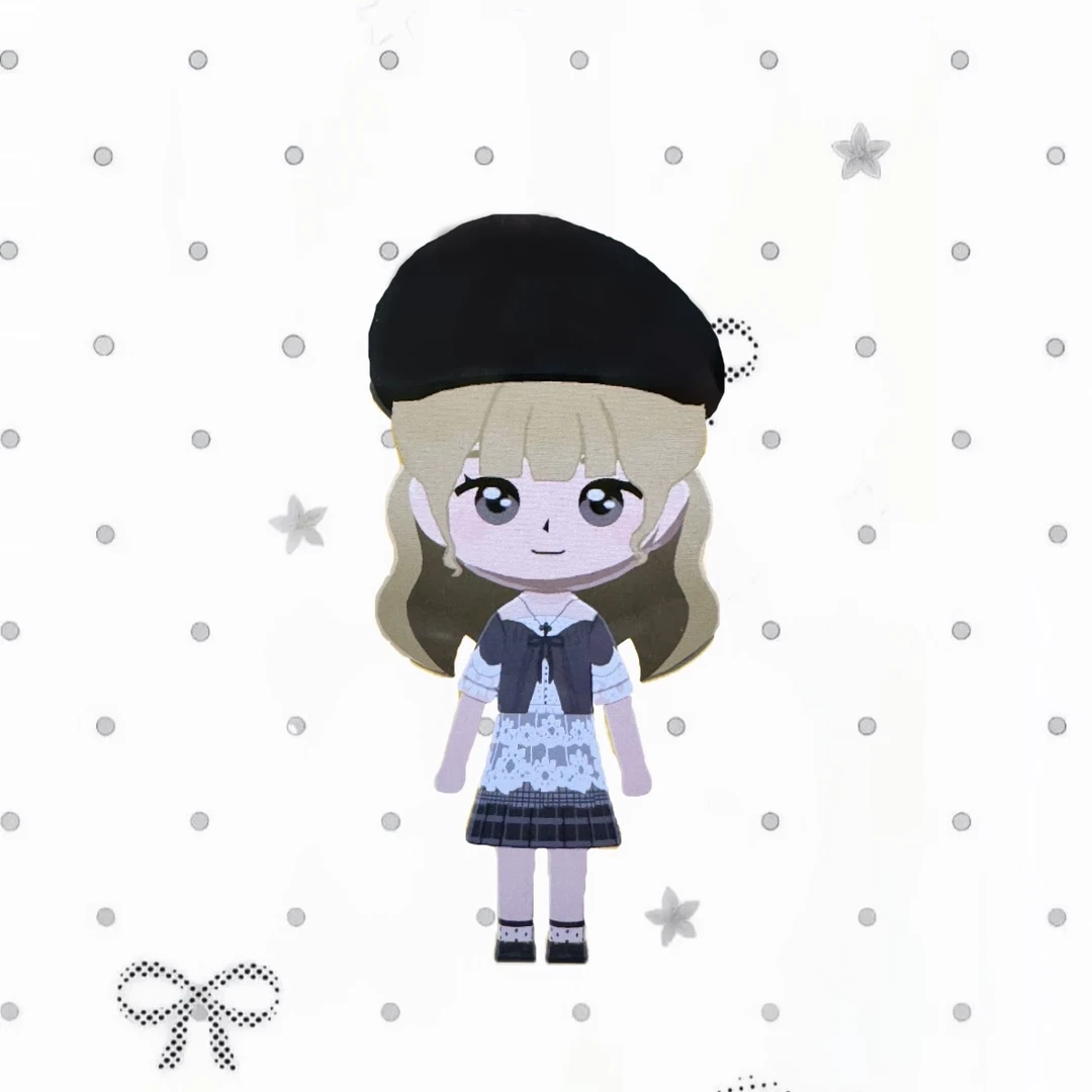Tomodachi Life : jupe courte coréenne (motif) ★ — Tomodachi Life motif DIY (image 2)