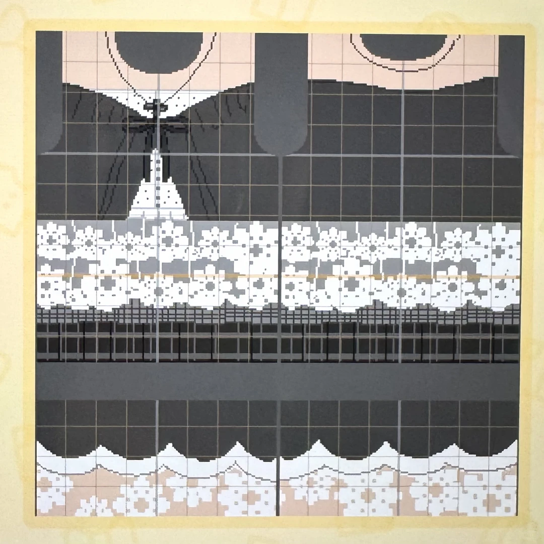 Tomodachi Life : jupe courte coréenne (motif) ★ — Tomodachi Life motif DIY (image 3)