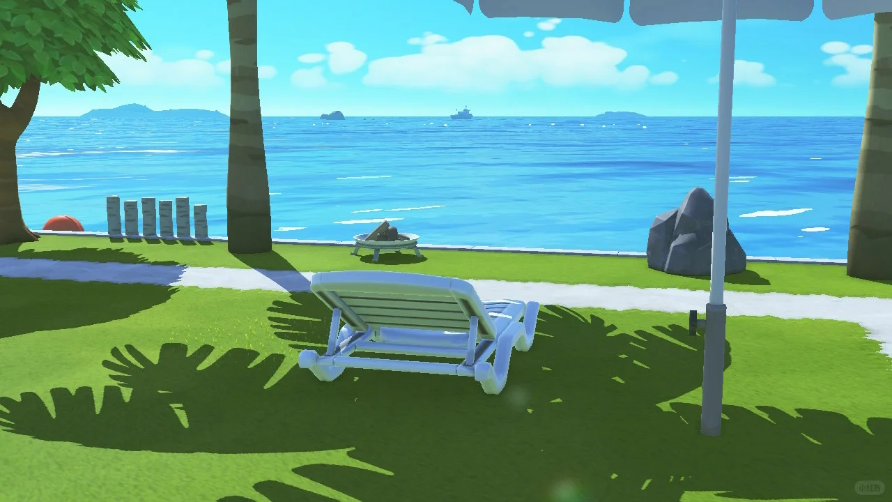 If You Also Love Tropical Islands: Summer Resort Build 2.0 — Tomodachi Life DIY pattern
