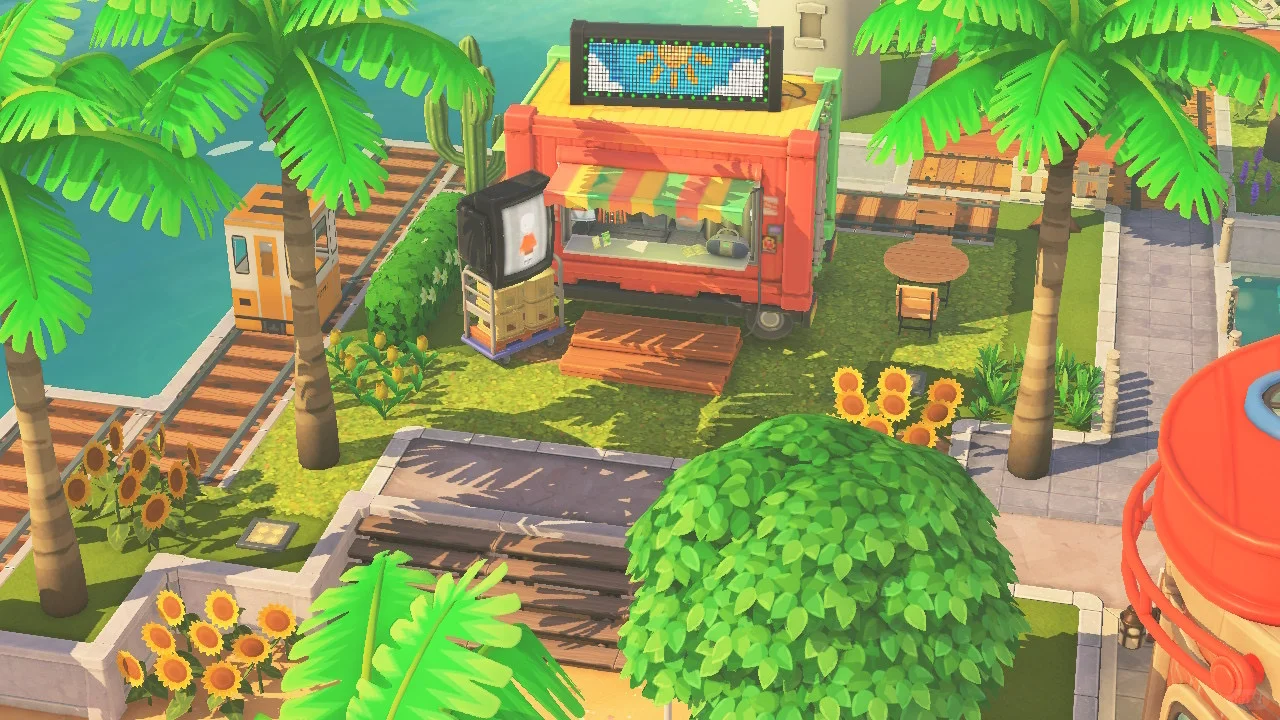 If You Also Love Tropical Islands: Summer Resort Build 2.0 — Tomodachi Life DIY pattern (image 3)