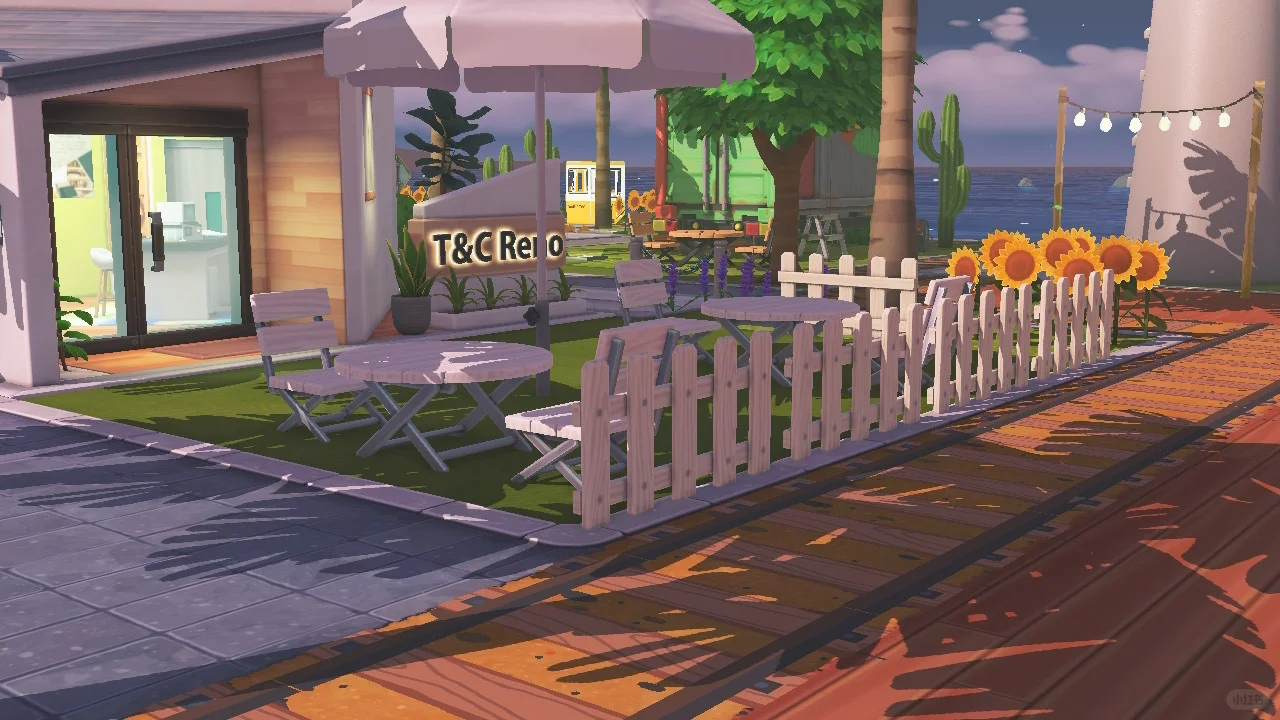 If You Also Love Tropical Islands: Summer Resort Build 2.0 — Tomodachi Life DIY pattern (image 5)