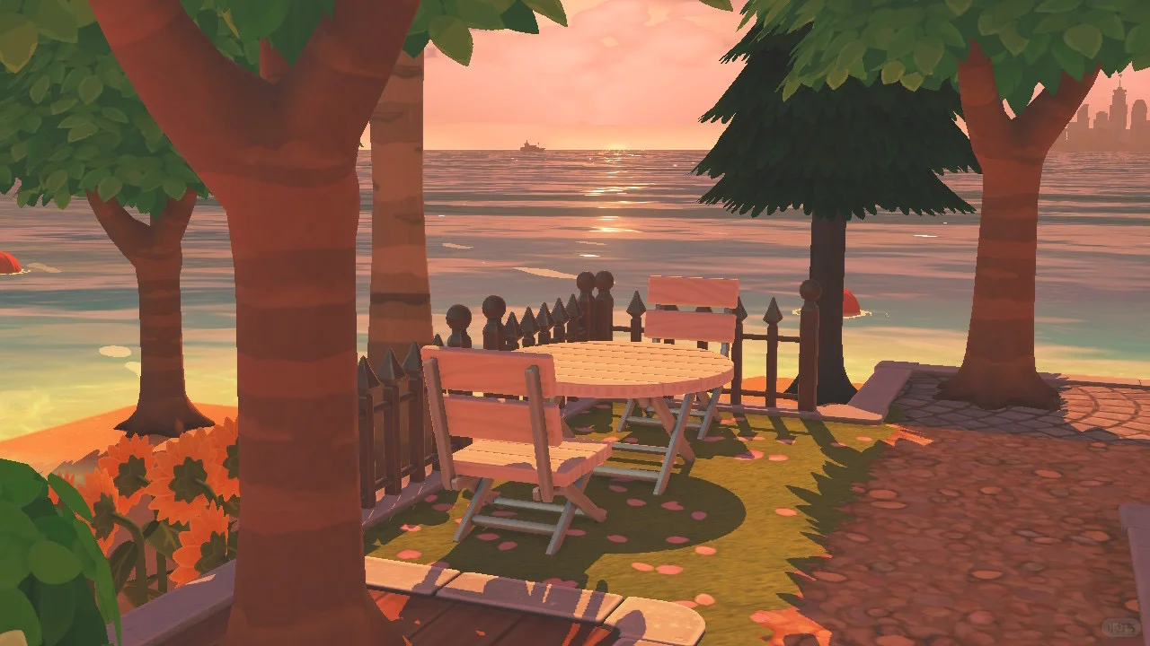 If You Also Love Tropical Islands: Summer Resort Build 2.0 — Tomodachi Life DIY pattern (image 9)