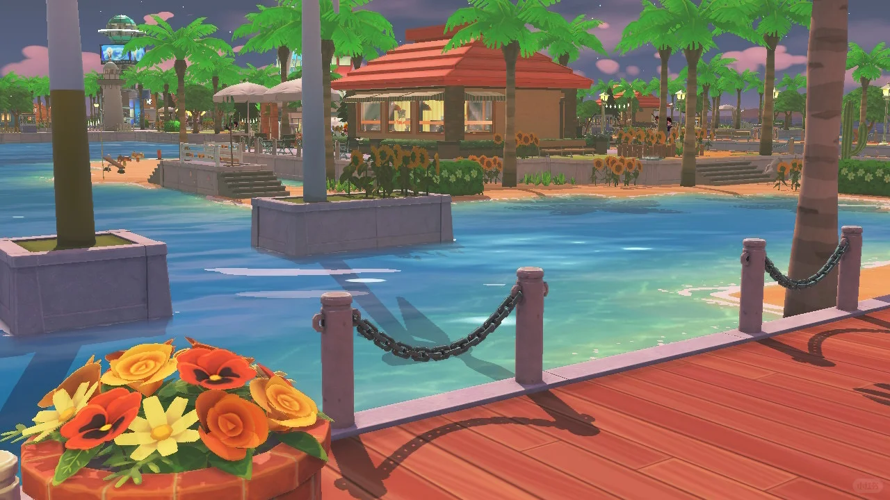If You Also Love Tropical Islands: Summer Resort Build 2.0 — Tomodachi Life DIY pattern (image 11)