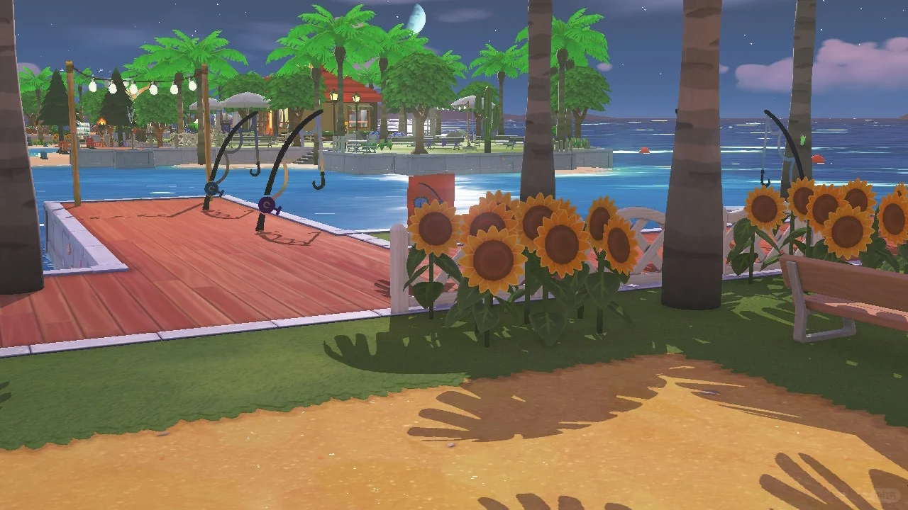 If You Also Love Tropical Islands: Summer Resort Build 2.0 — Tomodachi Life DIY pattern (image 13)