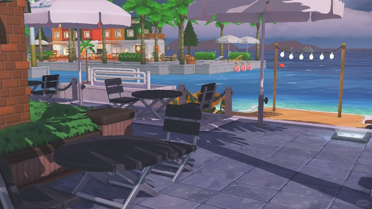 If You Also Love Tropical Islands: Summer Resort Build 2.0 — Tomodachi Life DIY pattern (image 14)
