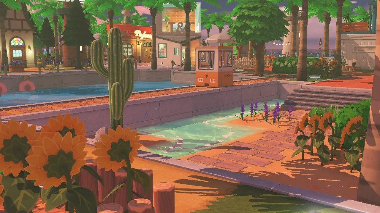 If You Also Love Tropical Islands: Summer Resort Build 2.0 — Tomodachi Life DIY pattern (image 16)