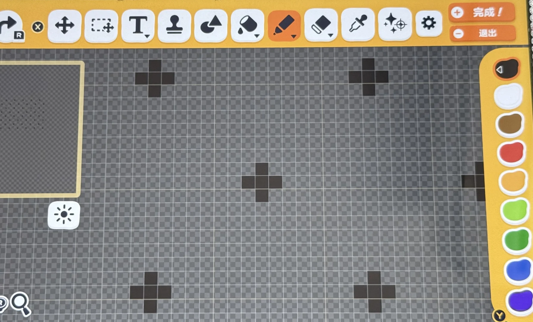 Robe à pois noire et rose avec nœud (version simple incluse) — Tomodachi Life motif DIY (image 8)