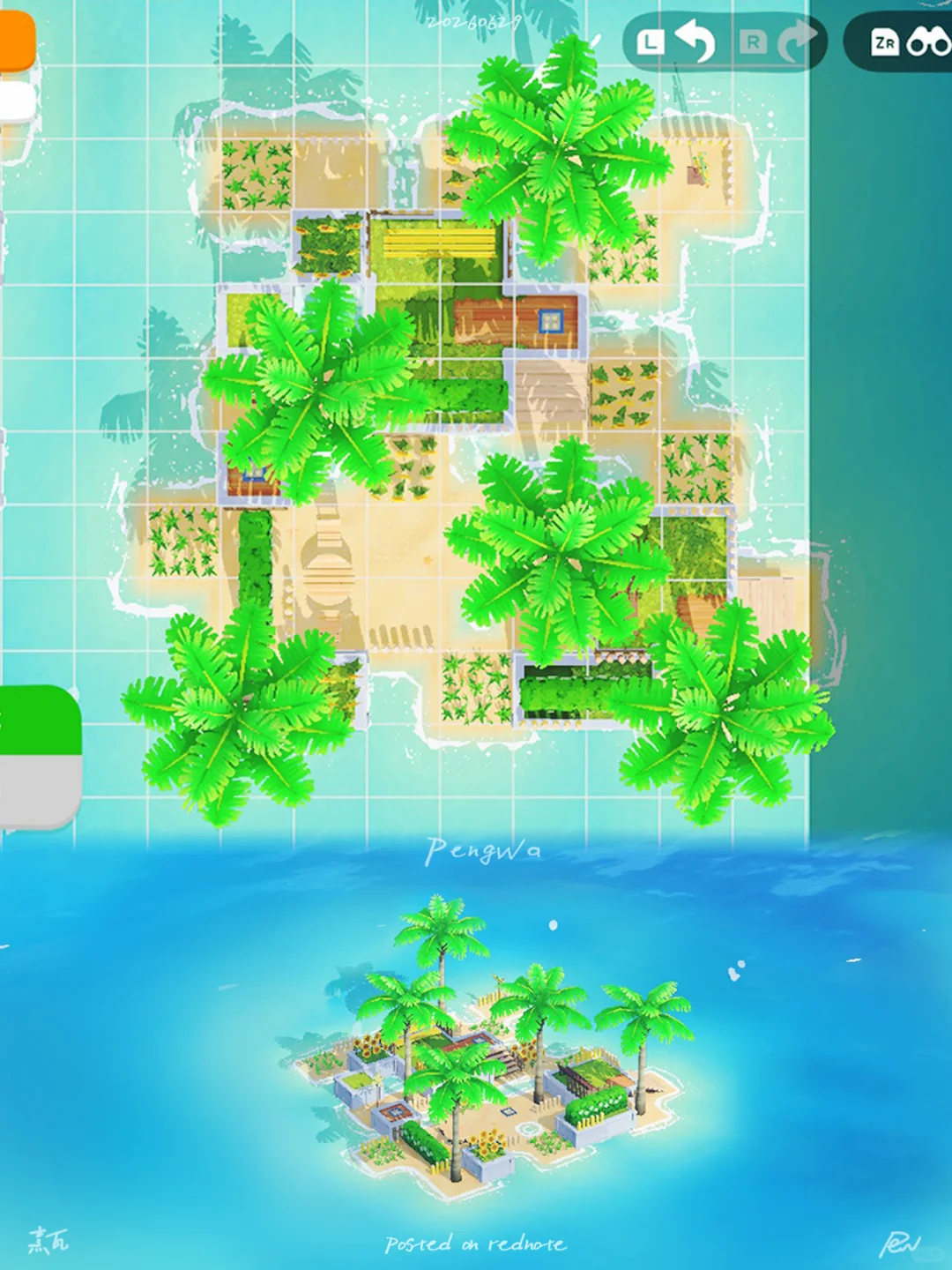 Sunflower Waterfront Island 🌼 Chatting All Summer with Mii — Tomodachi Life DIY pattern (image 5)