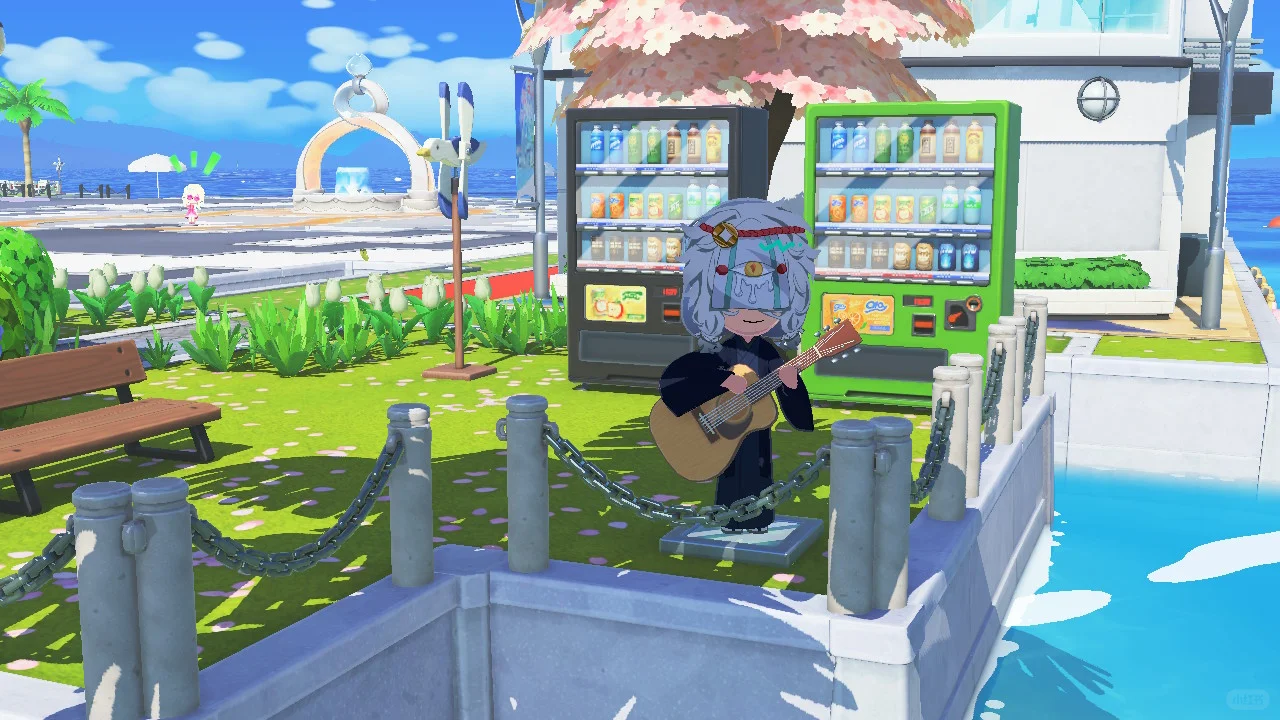 Island building almost done, pieced together the island meow — Tomodachi Life DIY pattern (image 4)