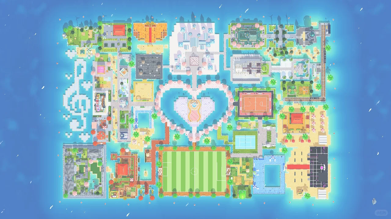 Island Construction Complete! — Tomodachi Life DIY pattern
