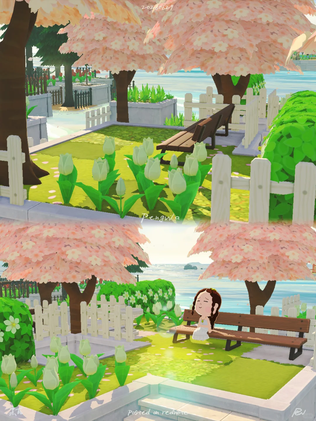 Evening Breeze Carries a Subtle Grass Scent - Mii Log — Tomodachi Life DIY pattern