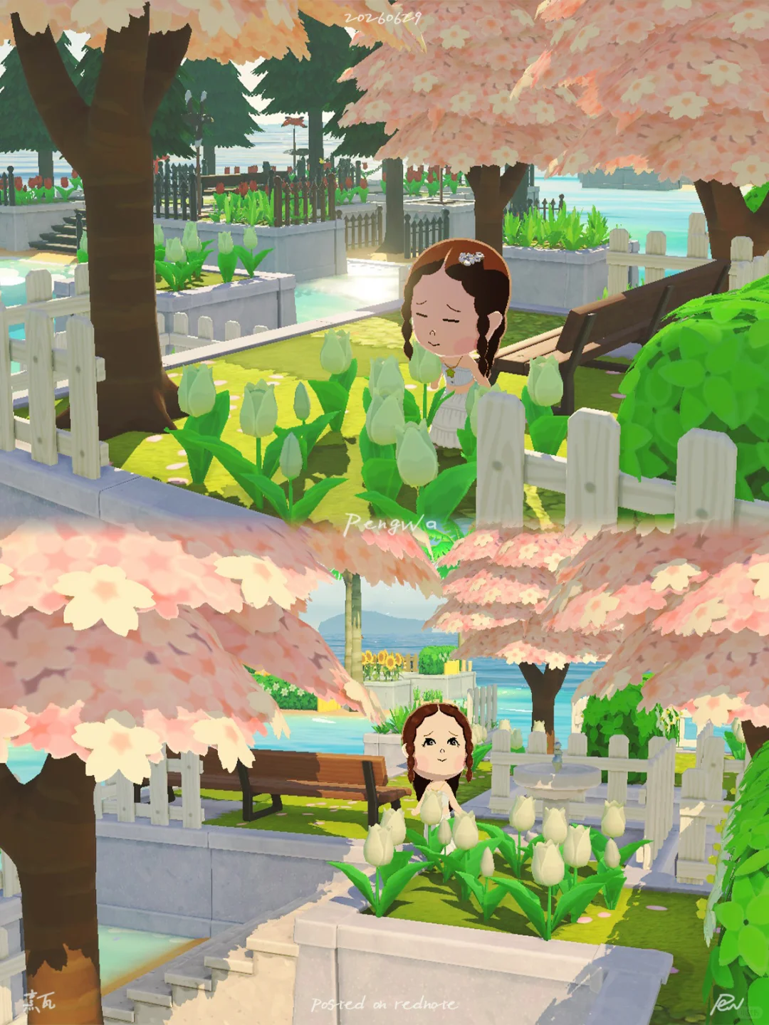 Evening Breeze Carries a Subtle Grass Scent - Mii Log — Tomodachi Life DIY pattern (image 2)