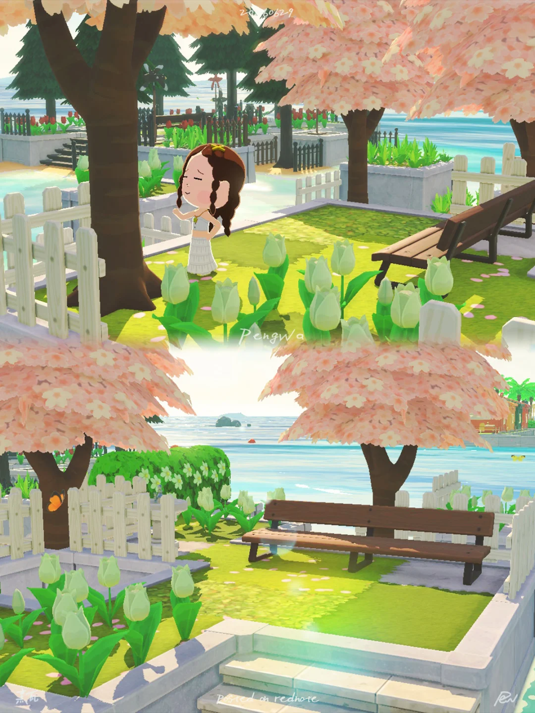 Evening Breeze Carries a Subtle Grass Scent - Mii Log — Tomodachi Life DIY pattern (image 3)