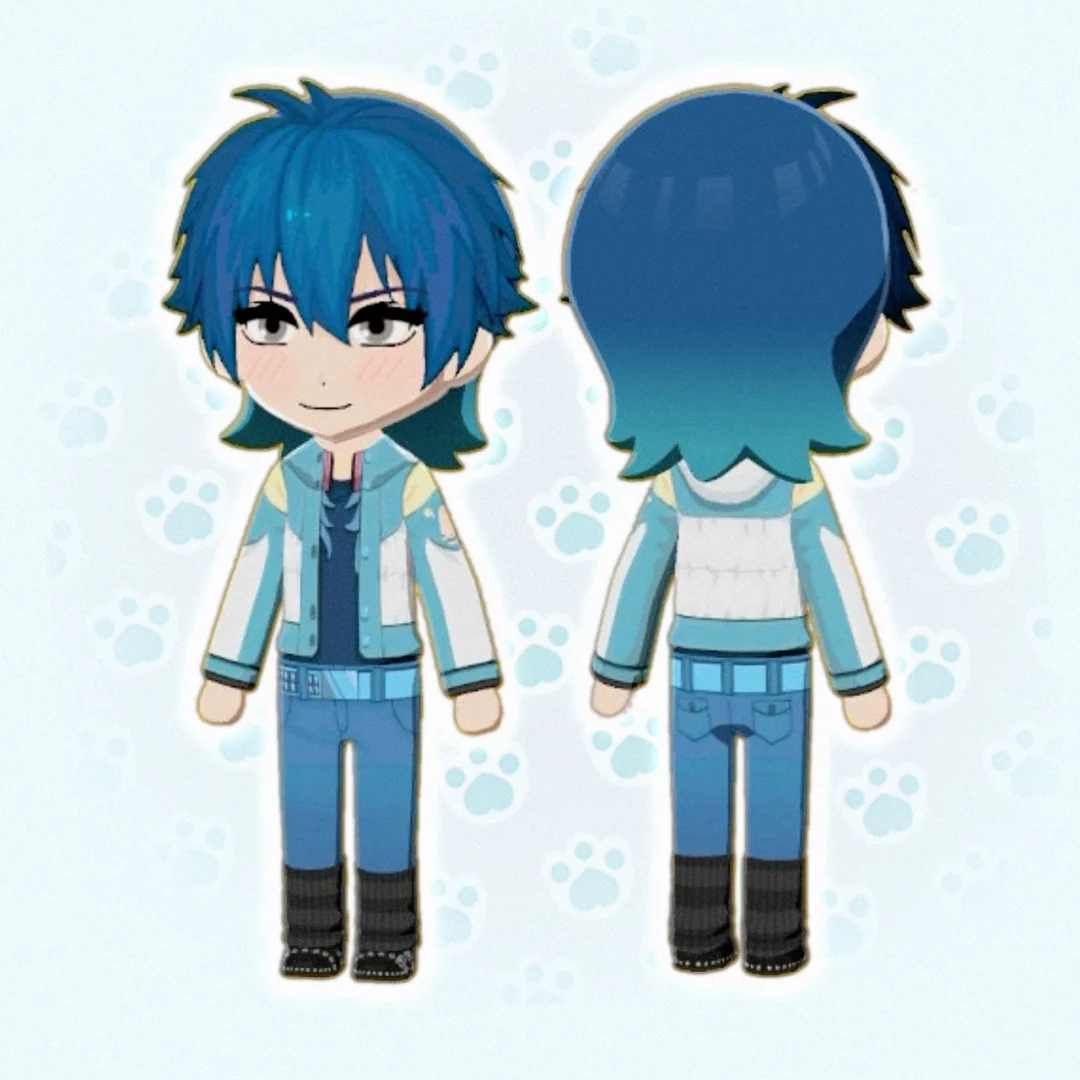 Tomodachi Life Aoba Outfit Pattern Sheet — Tomodachi Life DIY pattern