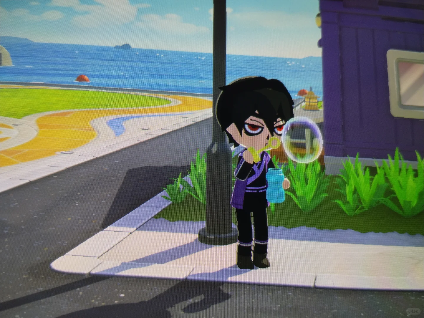 Scissor Seven Assassin Outfit Pattern Sheet — Tomodachi Life DIY pattern (image 4)