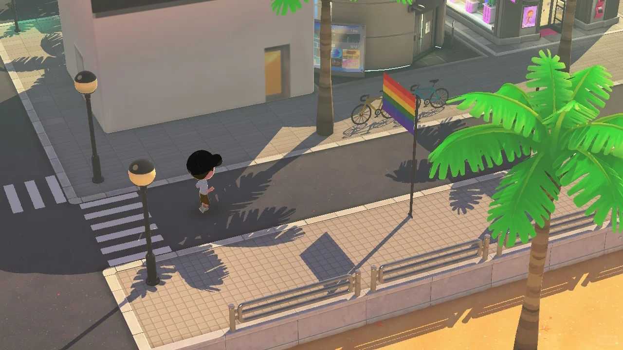 Urban Style Gray Floor Tiles — Tomodachi Life DIY pattern (image 4)
