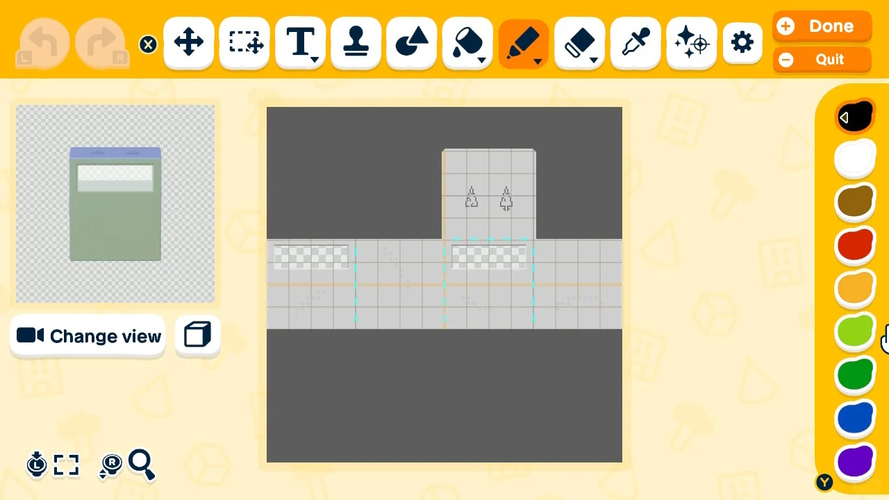 Urban Style Directional Sign & Trash Can — Tomodachi Life DIY pattern (image 6)