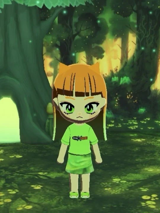 Haerin Policewoman Mii Face & Pattern Sheet — Tomodachi Life DIY pattern