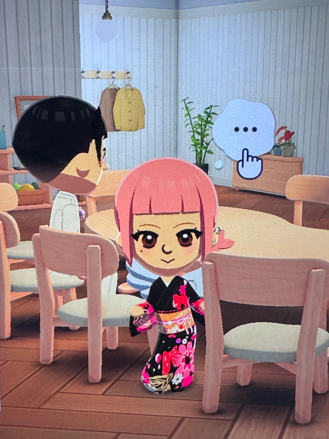 Yakuza Princess Pink Kimono (Pattern Sheet Included) — Tomodachi Life DIY pattern