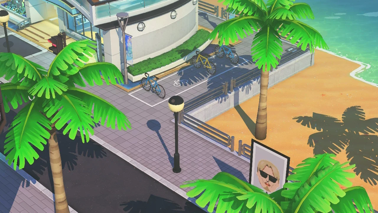 Shared Bike Parking Area Design — Tomodachi Life DIY pattern (image 3)