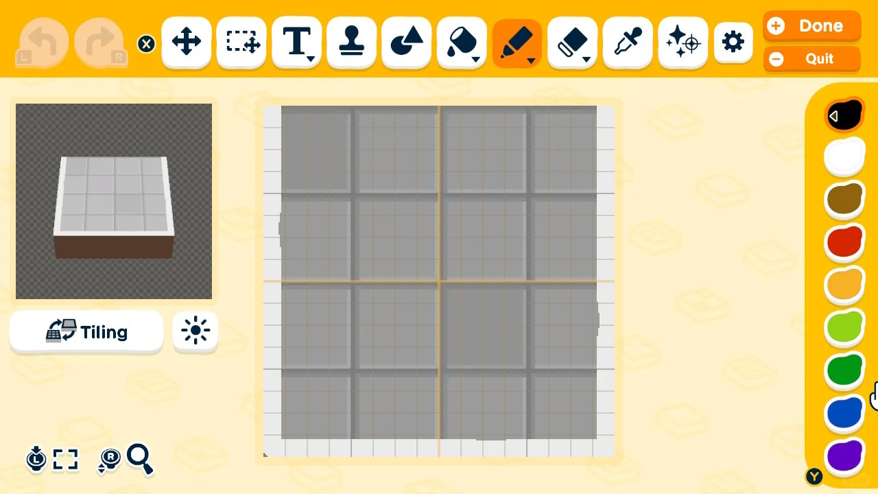 Shared Bike Parking Area Design — Tomodachi Life DIY pattern (image 4)