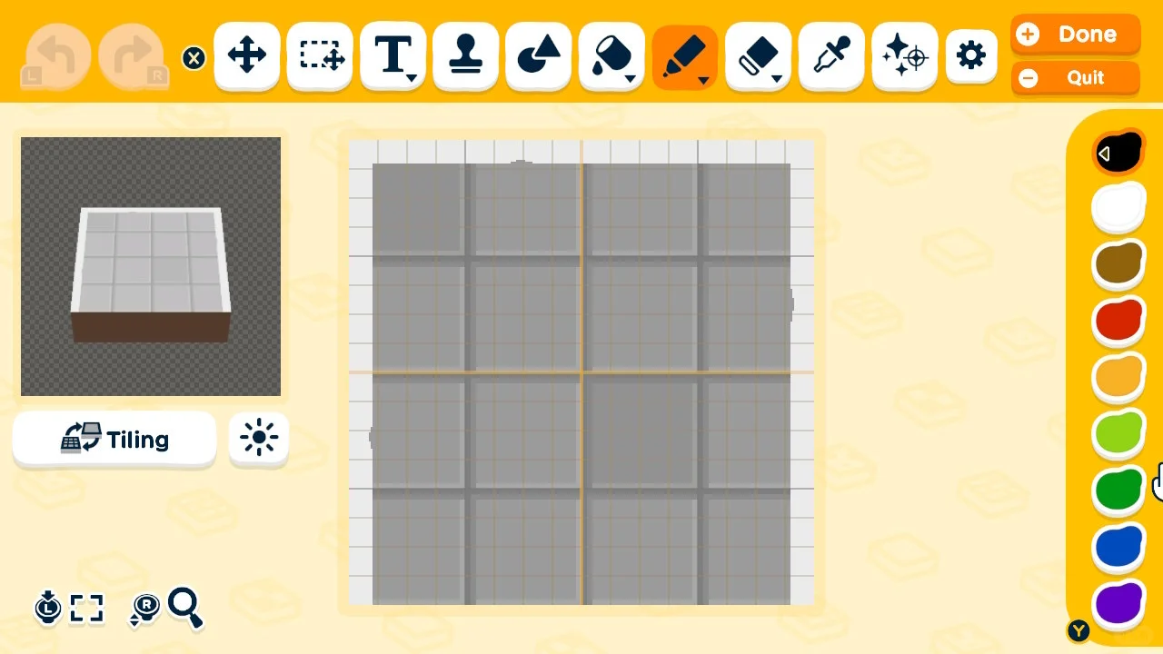 Shared Bike Parking Area Design — Tomodachi Life DIY pattern (image 7)