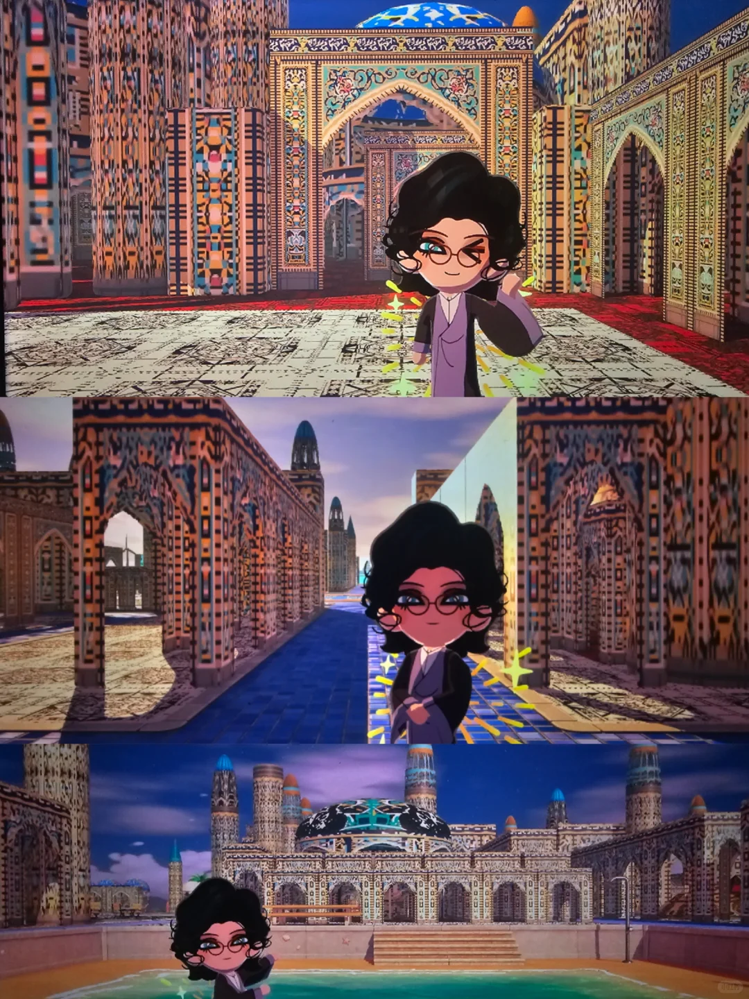 Tomodachi Life Persian-Style Island Build: Arch Unit Pattern Sheet — Tomodachi Life DIY pattern
