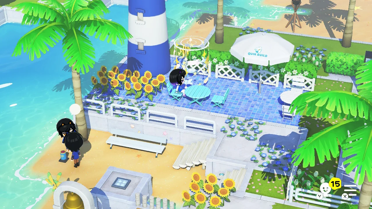 Serious Tokusatsu Island Build Completed — Tomodachi Life DIY pattern (image 2)