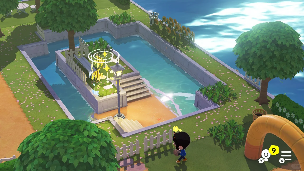 Serious Tokusatsu Island Build Completed — Tomodachi Life DIY pattern (image 11)