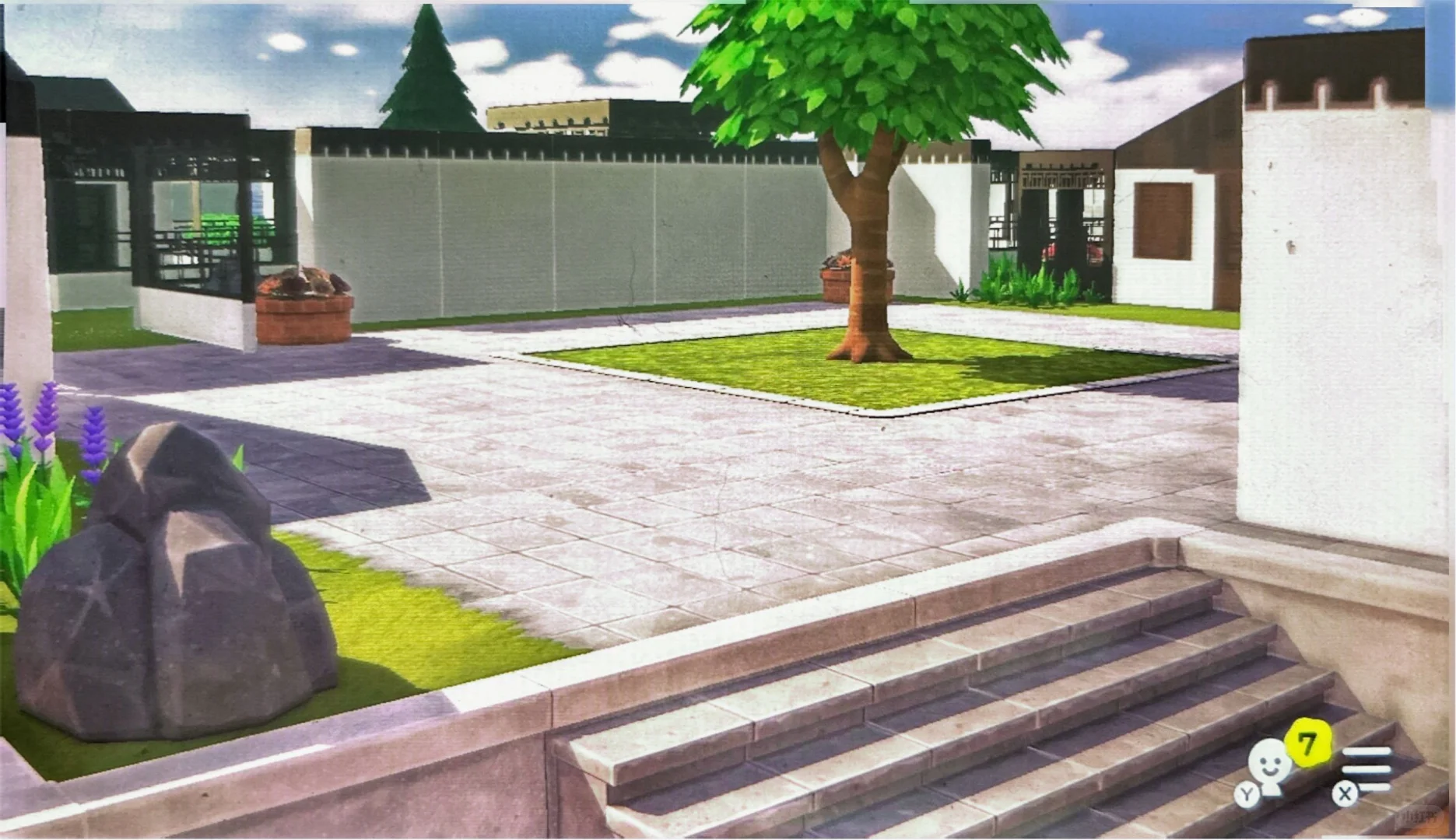Chinese-Style Island Scenery — Tomodachi Life DIY pattern