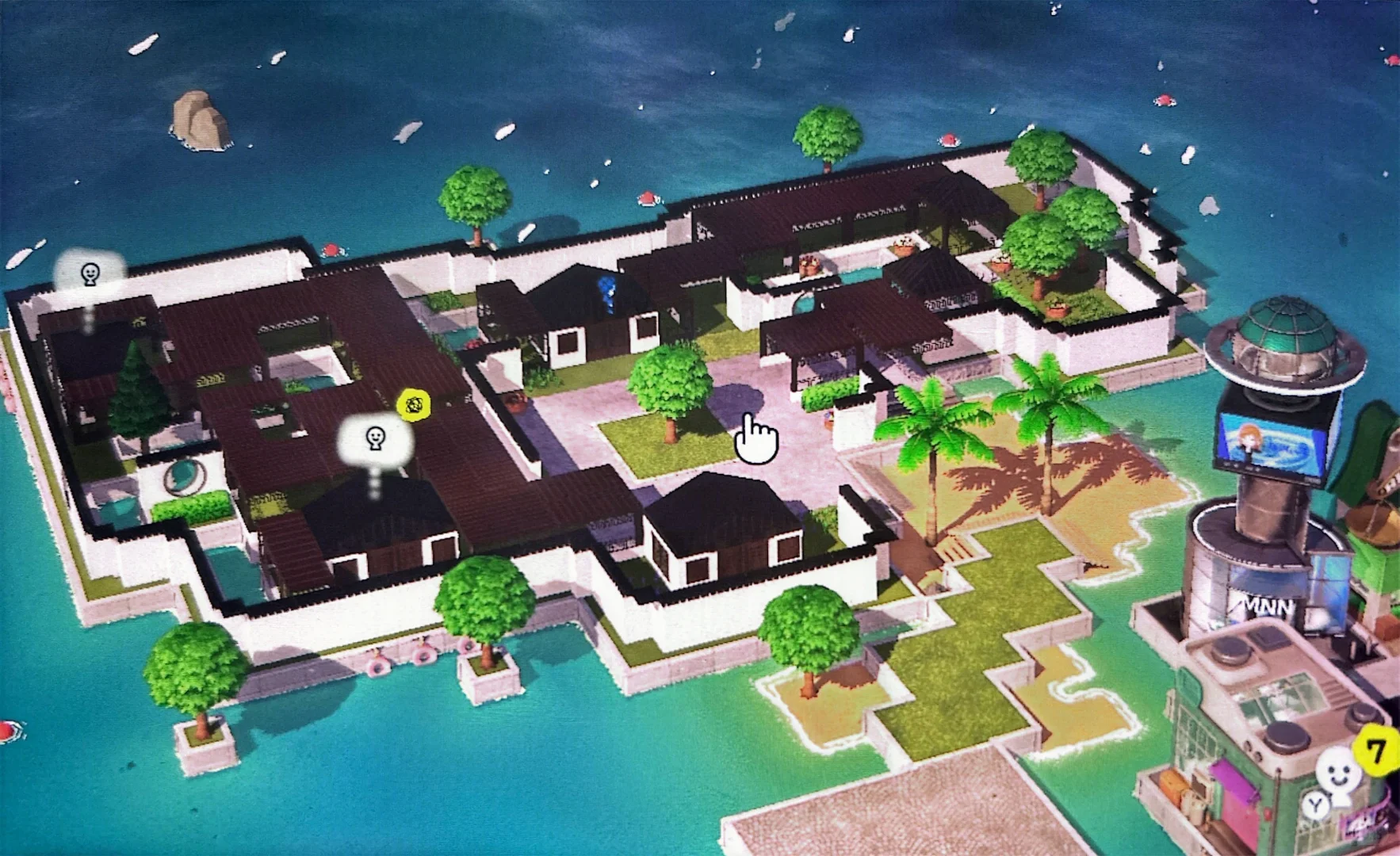 Chinese-Style Island Scenery — Tomodachi Life DIY pattern (image 6)