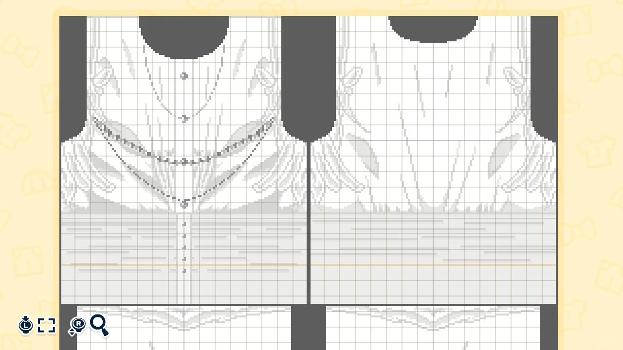 Another Waist-Cinching Outfit Design — Tomodachi Life DIY pattern (image 3)