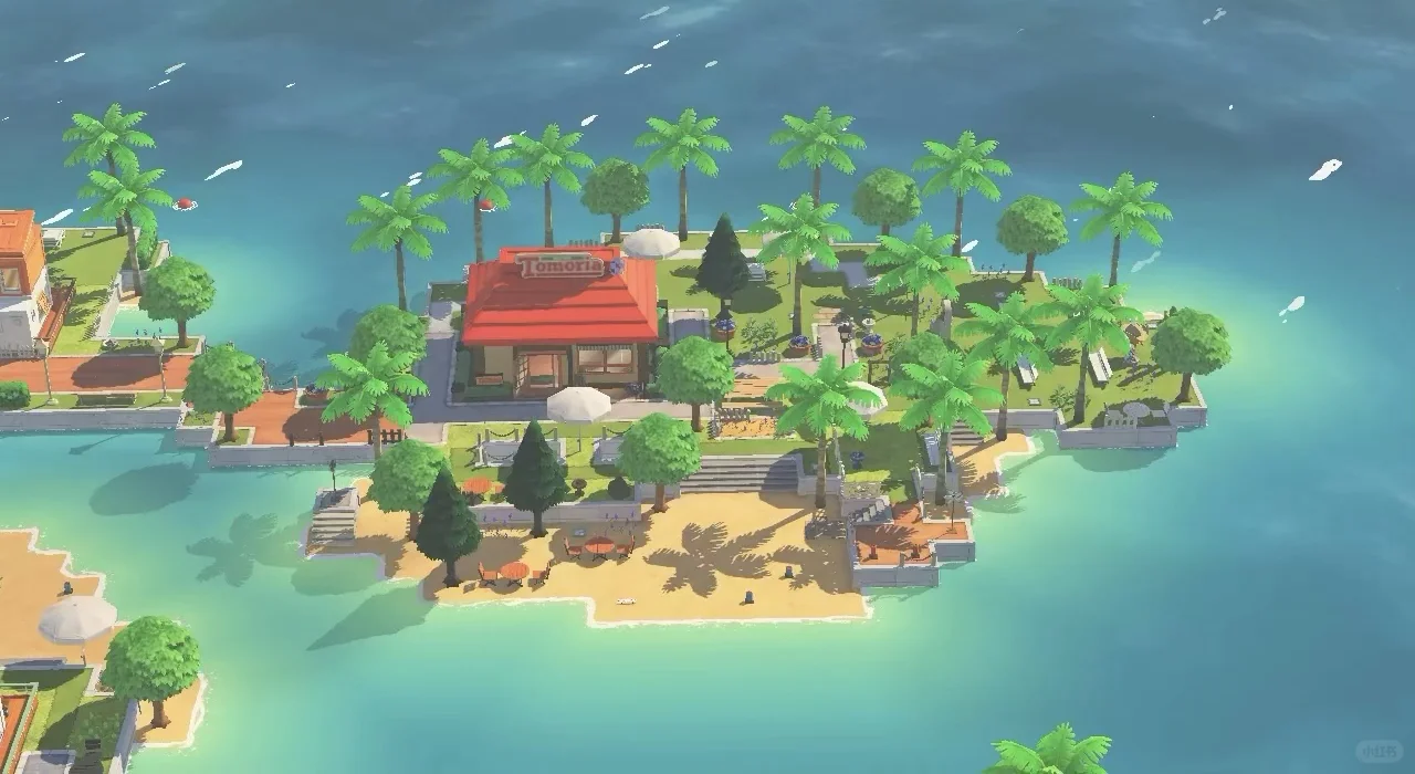 Wedding Island Venue with Ocean Views — Tomodachi Life DIY pattern