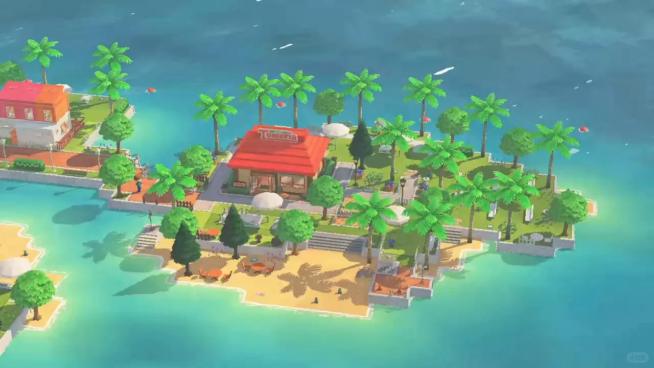 Wedding Island Venue with Ocean Views — Tomodachi Life DIY pattern (image 2)