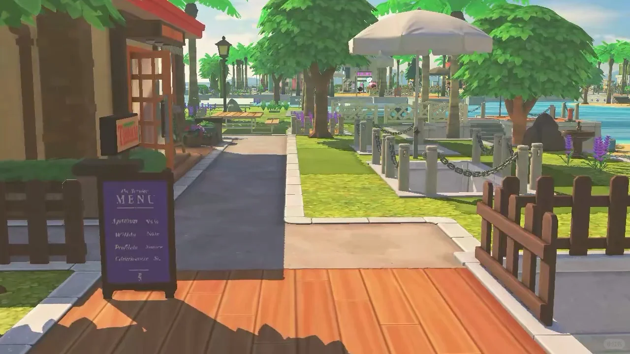 Wedding Island Venue with Ocean Views — Tomodachi Life DIY pattern (image 3)