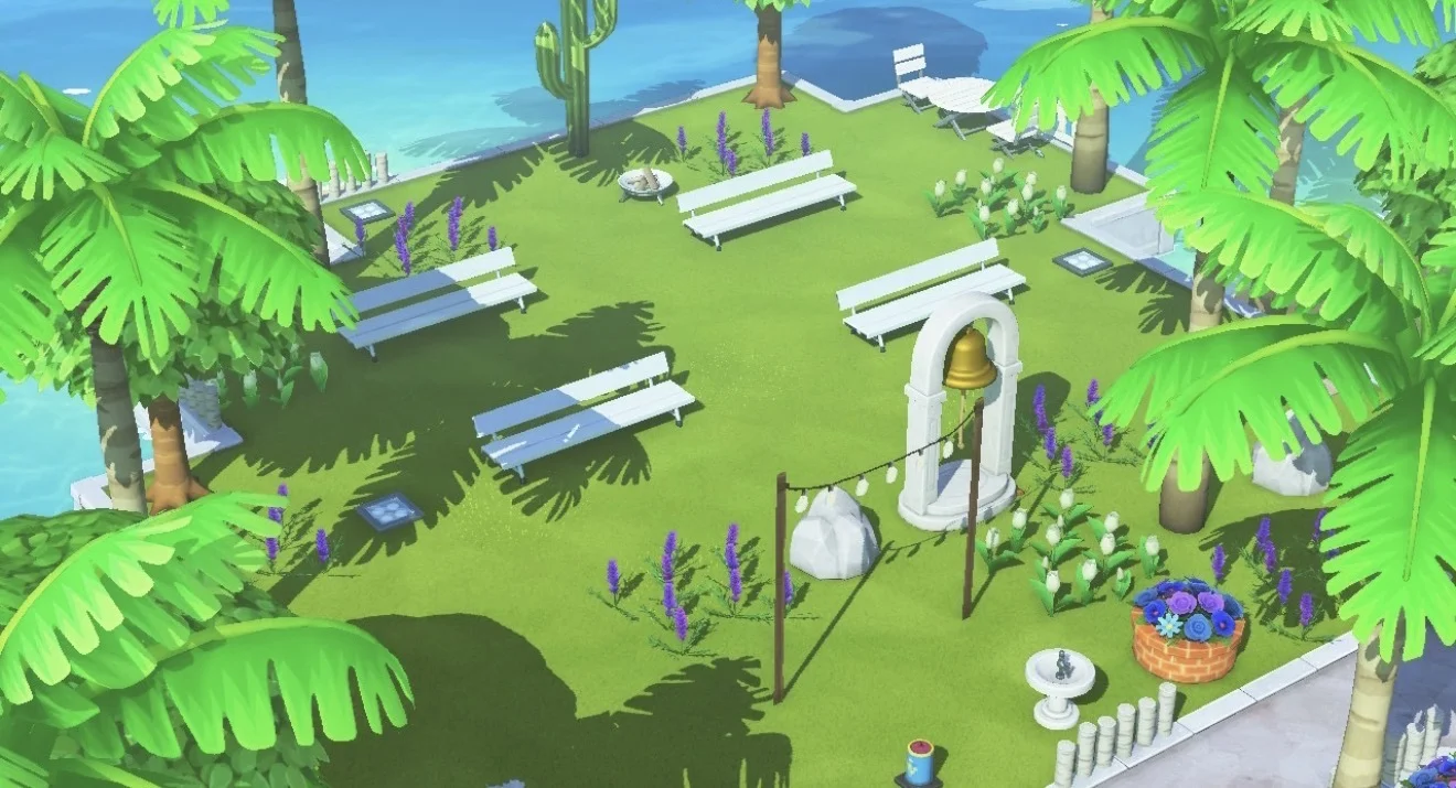 Wedding Island Venue with Ocean Views — Tomodachi Life DIY pattern (image 6)