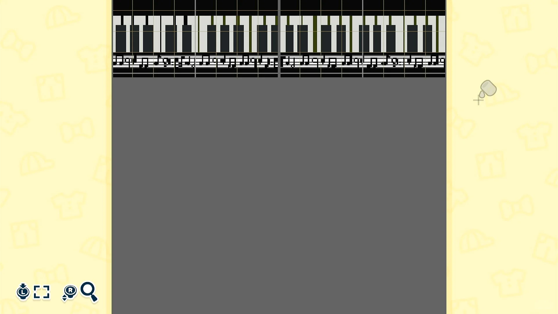 Piano Skirt Pattern Sheet (Mix and Match Tops) — Tomodachi Life DIY pattern (image 2)