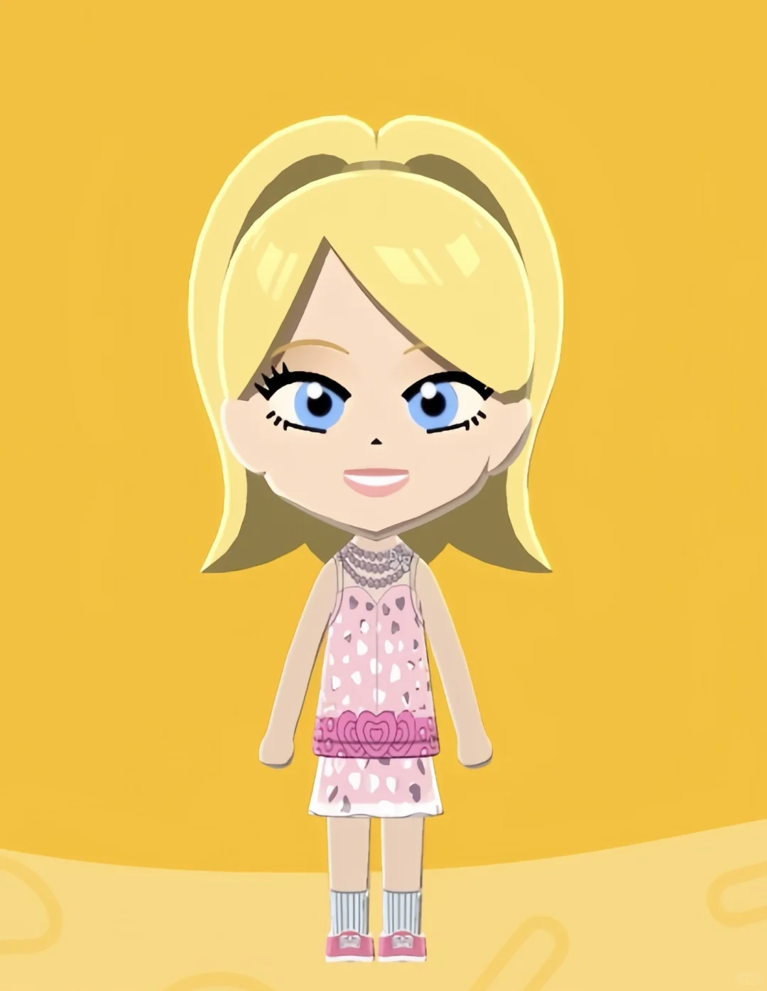 Barbie Formal Dress with Pattern Sheet — Tomodachi Life DIY pattern
