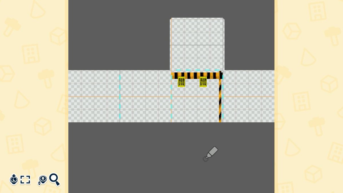 Set de train : tram, passage à niveau, panneau et caténaire — Tomodachi Life motif DIY (image 7)