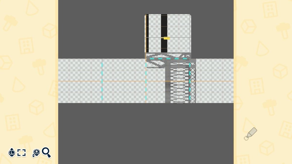 Set de train : tram, passage à niveau, panneau et caténaire — Tomodachi Life motif DIY (image 13)