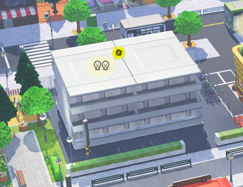 マンション島オブジェセット — トモダチライフ DIY 図案（2枚目）