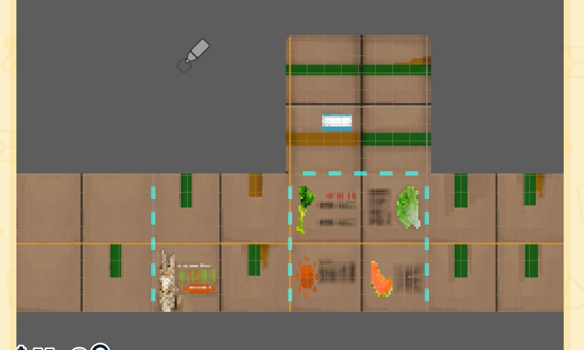 物流トラックセット — トモダチライフ DIY 図案（16枚目）