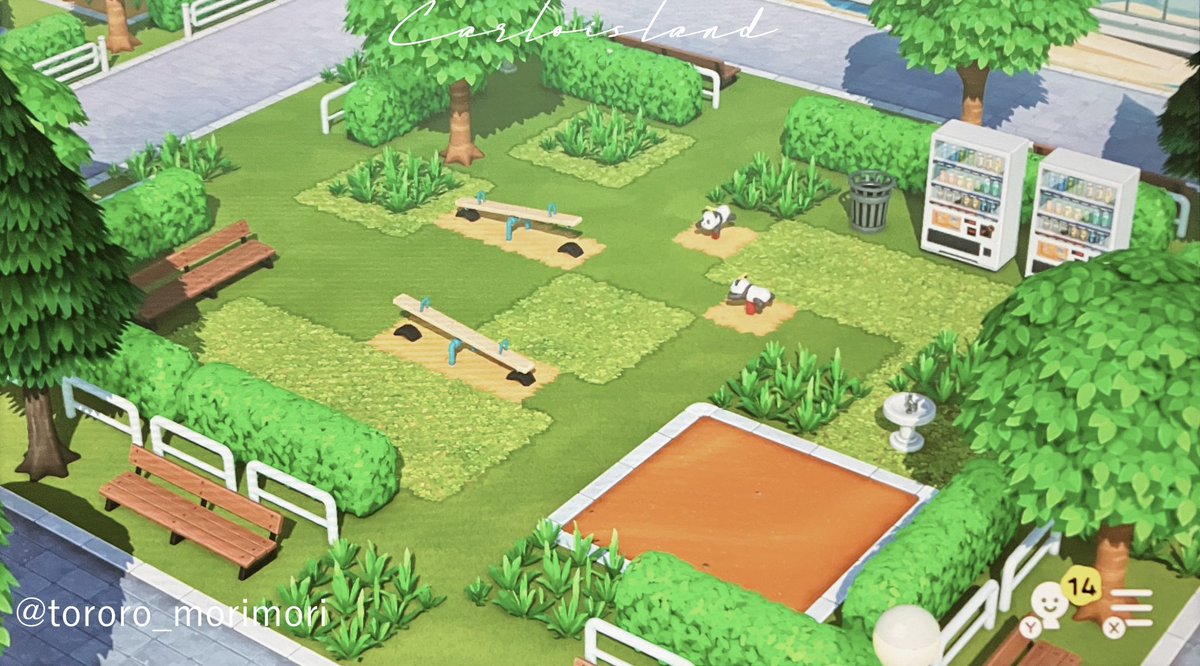 トモコレ🏠 — トモダチライフ DIY 図案（3枚目）