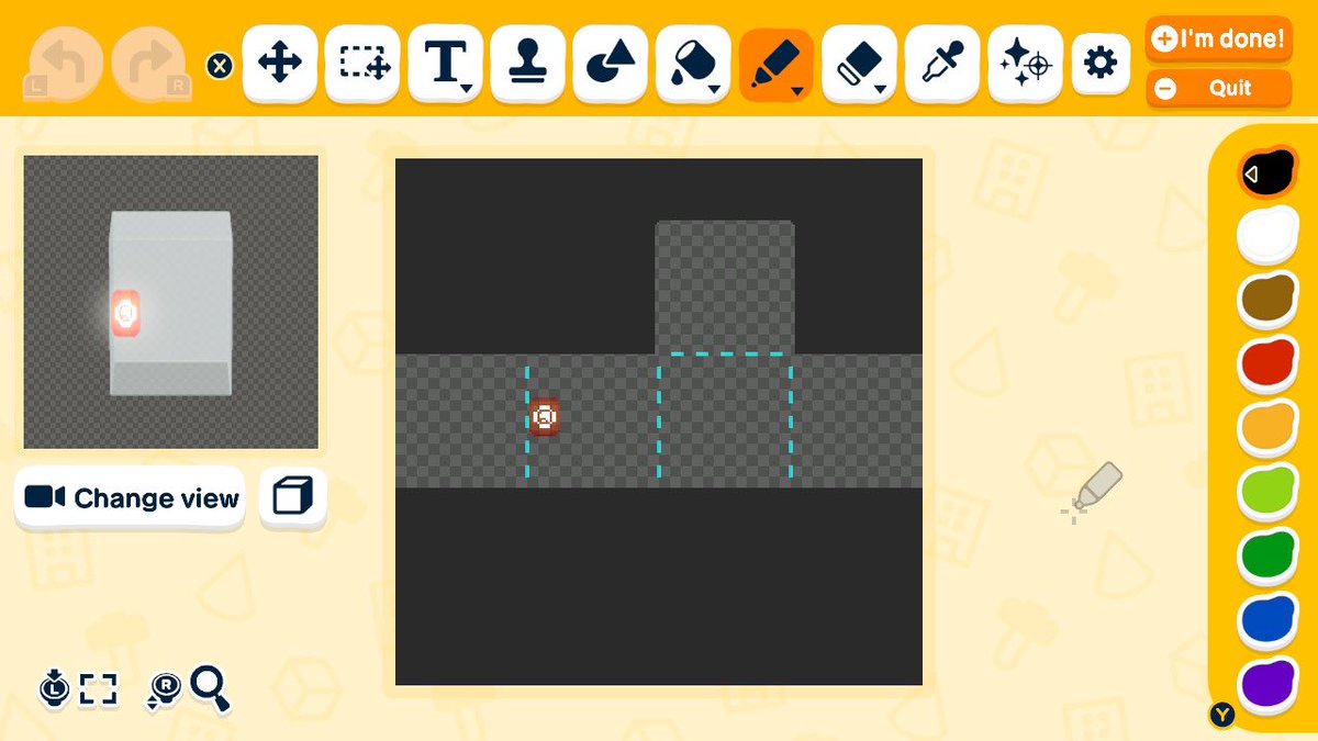 Petite allée de stands japonais — Tomodachi Life motif DIY (image 10)