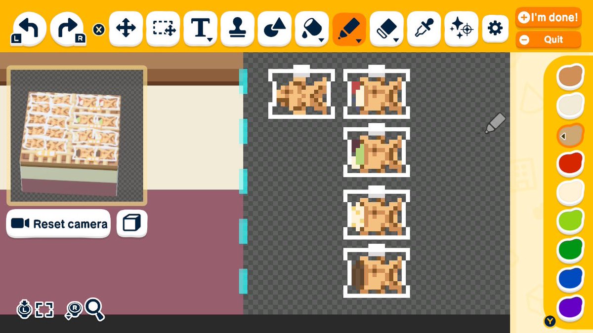 Petite allée de stands japonais — Tomodachi Life motif DIY (image 16)