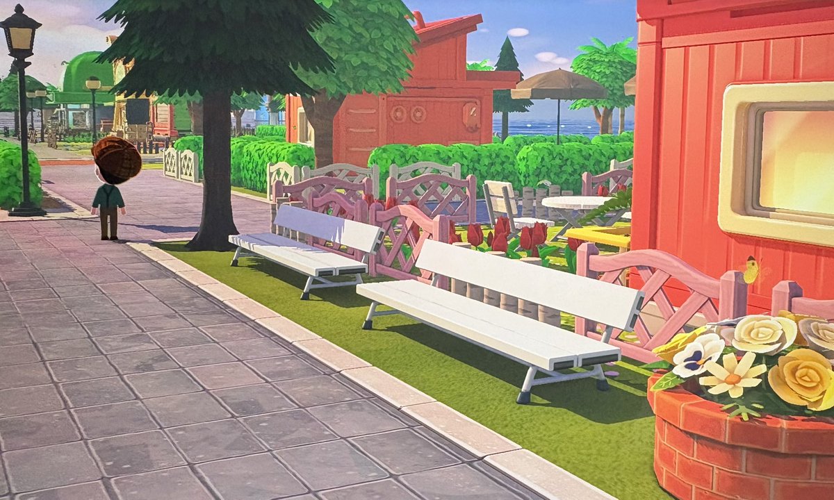 トモコレ島作り記録🏝️ — トモダチライフ DIY 図案（2枚目）